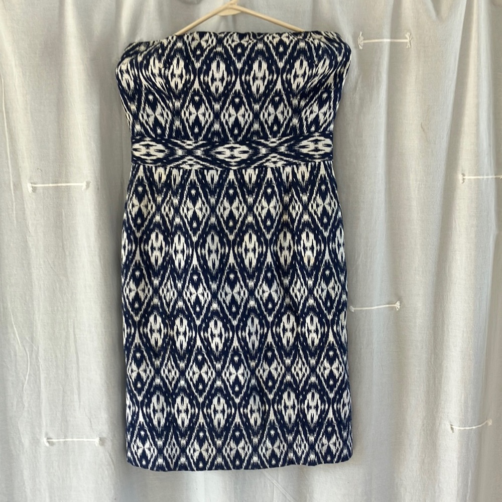 Banana Republic strapless dress size 8